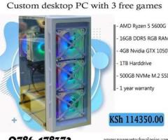 Powerful Xgamertechnologies custom Ryzen tower desktop