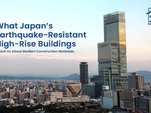 What Japan’s Earthquake-Resistant High-Rise Buildings Teach Us About Modern Construction Materials
