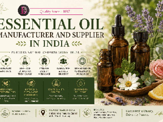 Essential Oil Manufacturer and Supplier in India