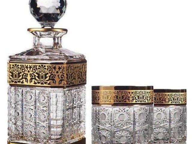 Wine Set Gift Box | Jessie Crystal Decanter & Glasses