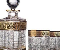 Wine Set Gift Box | Jessie Crystal Decanter & Glasses