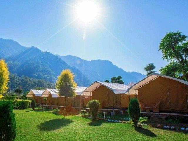 Pitch Your Tent by the Ganga — Riverside Camping, Rishikesh