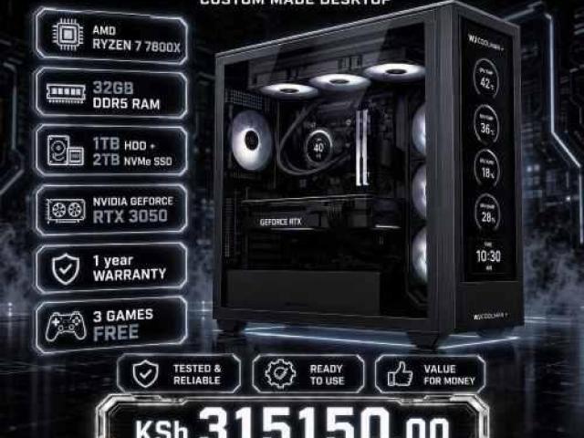 Purpose built Ryzen 7 and 32gb DDR5 RAM gaming PC