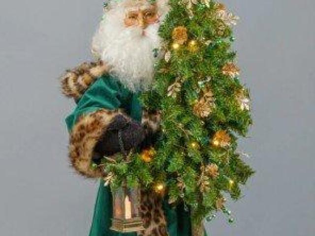 Buy Luxury Ditz Santa Statues for Memorable Holiday Displays
