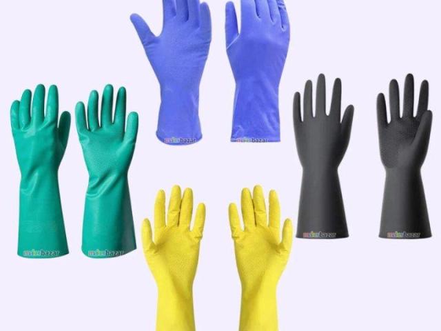 Reusable Rubber Hand Gloves | Durable Safety Gloves