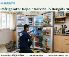 Bengaluru's trusted refrigerator repair service with same day fix guaranteed with LocalRamu