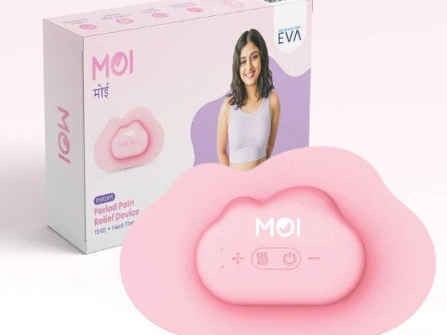 Drug-Free Period Pain Relief Device with Heat Therapy