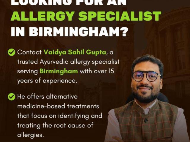 Allergy Specialist in Birmingham