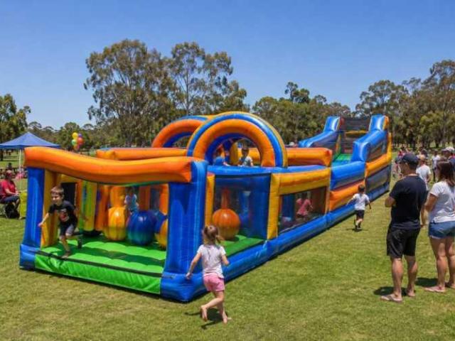 Epic Inflatable Obstacle Course Hire in Warwick – Fun for Every Event