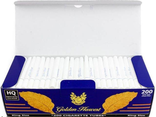 Order Golden Harvest 200 Ct. Blue King Cigarette Tubes Online from Smoker's Outlet