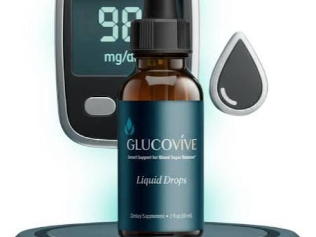 GlucoVive Blood Sugar Support Drops Daily Glucose Balance!