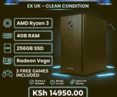 Regenerated Ryzen 3 desktop with Radeon Vega GPU