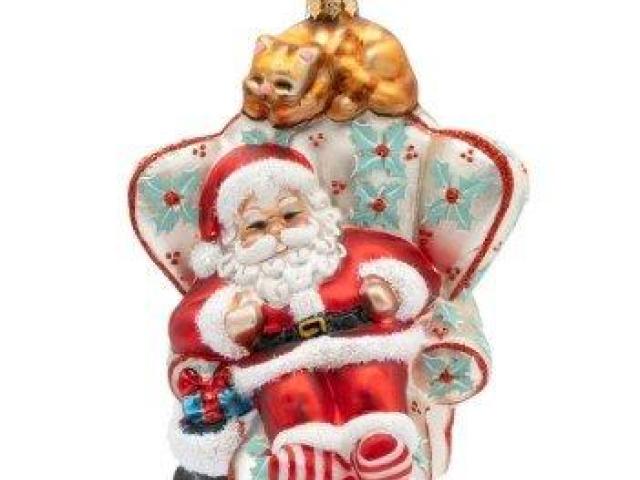 Buy Beautiful Christopher Radko Santa Ornaments for Holiday Decoration
