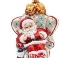 Buy Beautiful Christopher Radko Santa Ornaments for Holiday Decoration