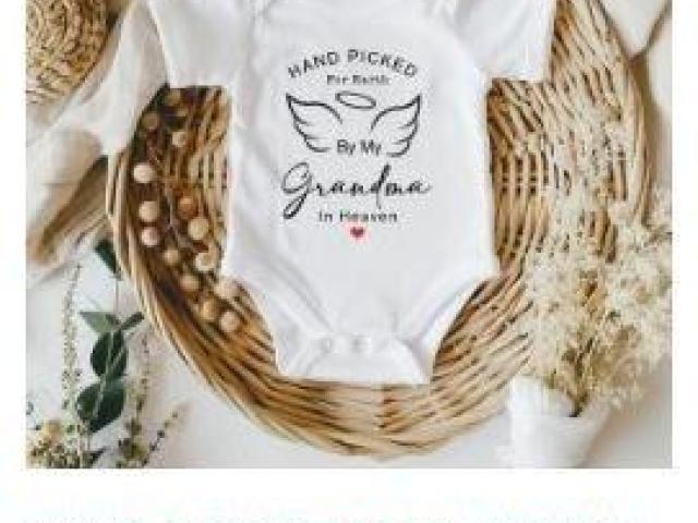 Personalised Baby Vest for Pregnancy Announcements Moments UK