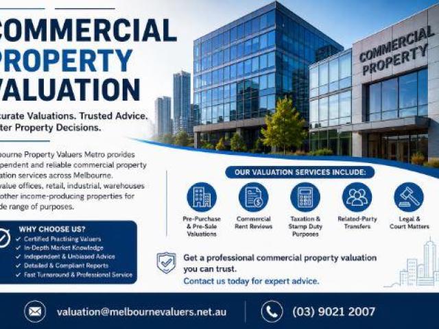 Commercial Property Valuation Melbourne