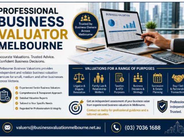 Professional Business Valuator Melbourne