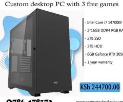 Powerful XGAMERtechnologies core i7 14th gen PC
