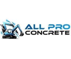 Digger Hire With Operator in Auckland | All Pro Concrete