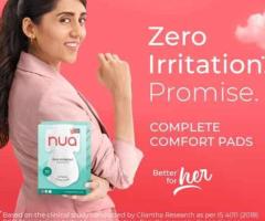 Buy Sanitary Pads Online India | Rash-Free & Toxic-Free – Nua
