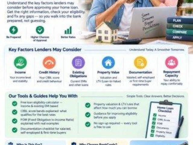 Home Loan Eligibility Guide: Understand Income, CIBIL Score, Documents & Loan Requirements