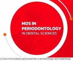 Mds in periodontology and implantology colleges in haryana
