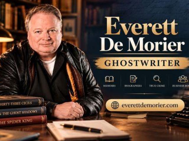 Have a Powerful Story to Tell? Let Everett De Morier Help You Write It
