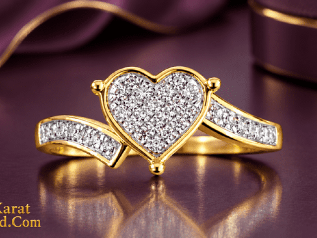 Shop 10K 14K Diamond Gold Ring for Women in Texas USA–10 Karat Gold