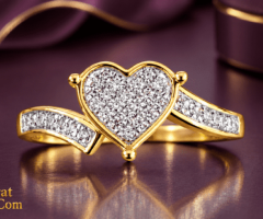 Shop 10K 14K Diamond Gold Ring for Women in Texas USA–10 Karat Gold