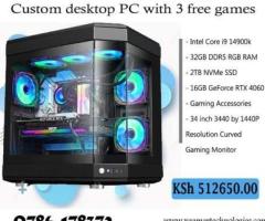 Powerful Core i9 Xgamertechs PC with Nvidia 16GB RTX