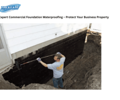 Expert Commercial Foundation Waterproofing – Protect Your Business Property