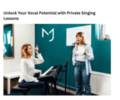 Unlock Your Vocal Potential with Private Singing Lessons