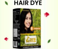 VCare Herbal Hair Dye for Natural Look - Pack of 5