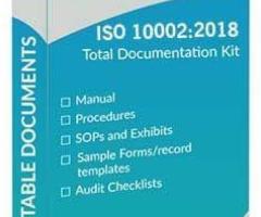 ISO 10002 Documents - Comprehensive Solutions by Global Manager Group