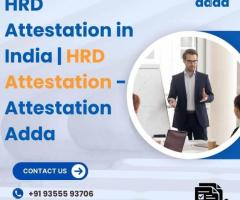 HRD Attestation in India | HRD Attestation - Attestation Adda