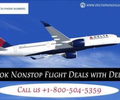 Book Nonstop Flight Deals with Delta