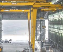 Double Girder Semi Gantry Crane