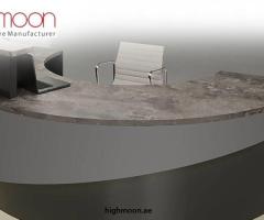 Premium Office Furniture in UAE – Custom Workstations, Desks & Reception Counters