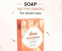 Saffron Soap for Radiant, Hydrated, and Even-Toned Skin
