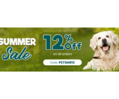 Enjoy 12% OFF on all your pet essentials at PetCareClub!