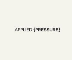 Applied Pressure